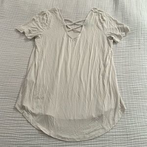 White Super Soft JM Collection Short Sleeve Shirt